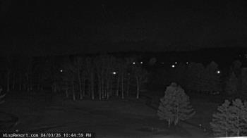 Weather camera view of Wisp Ski Resort.