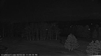Weather camera view of Wisp Ski Resort.