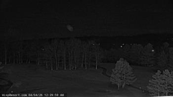 Weather camera view of Wisp Ski Resort.