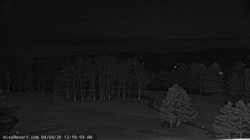 Weather camera view of Wisp Ski Resort.