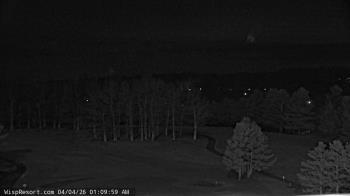 Weather camera view of Wisp Ski Resort.