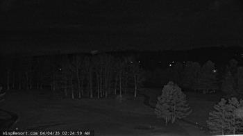 Weather camera view of Wisp Ski Resort.