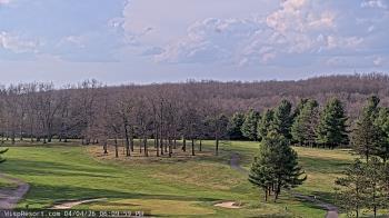 Weather camera view of Wisp Ski Resort.