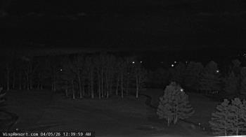 Weather camera view of Wisp Ski Resort.