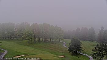 Weather camera view of Wisp Ski Resort.