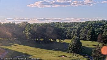 Weather camera view of Wisp Ski Resort.