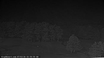 Weather camera view of Wisp Ski Resort.