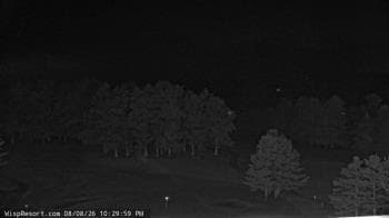 Weather camera view of Wisp Ski Resort.