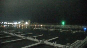 Weather camera view of Waukegan Harbor and Marina.