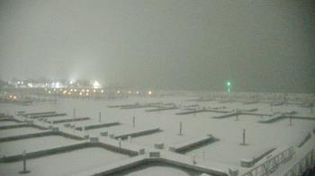 Weather camera view of Waukegan Harbor and Marina.