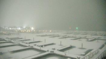 Weather camera view of Waukegan Harbor and Marina.