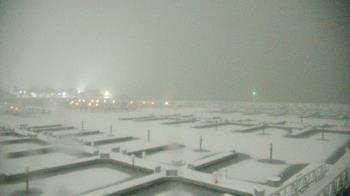 Weather camera view of Waukegan Harbor and Marina.