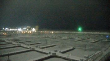 Weather camera view of Waukegan Harbor and Marina.