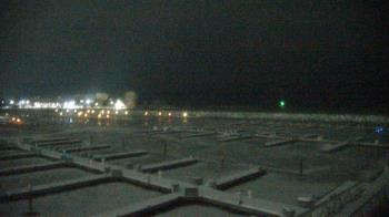 Weather camera view of Waukegan Harbor and Marina.