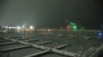 Weather camera view of Waukegan Harbor and Marina.