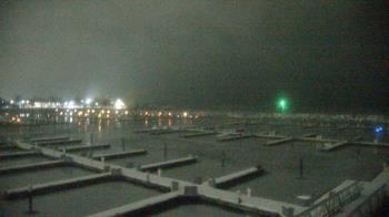 Weather camera view of Waukegan Harbor and Marina.