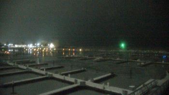 Weather camera view of Waukegan Harbor and Marina.
