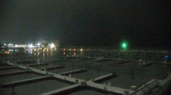 Weather camera view of Waukegan Harbor and Marina.