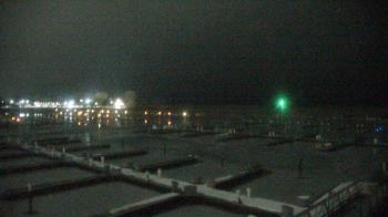 Weather camera view of Waukegan Harbor and Marina.