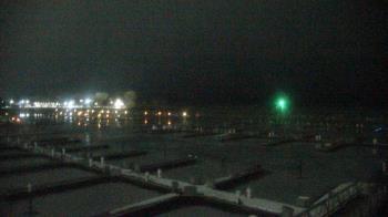Weather camera view of Waukegan Harbor and Marina.