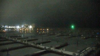 Weather camera view of Waukegan Harbor and Marina.