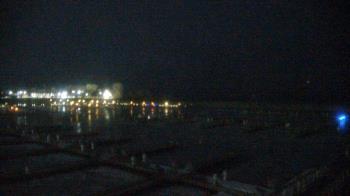 Weather camera view of Waukegan Harbor and Marina.