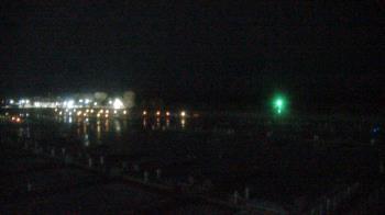 Weather camera view of Waukegan Harbor and Marina.