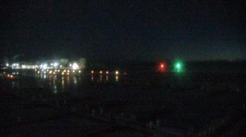 Weather camera view of Waukegan Harbor and Marina.