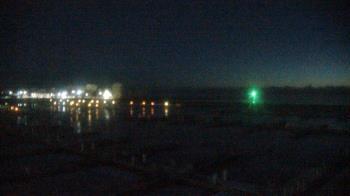 Weather camera view of Waukegan Harbor and Marina.