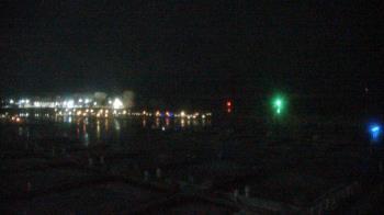 Weather camera view of Waukegan Harbor and Marina.