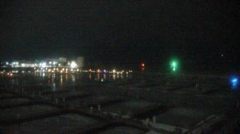 Weather camera view of Waukegan Harbor and Marina.