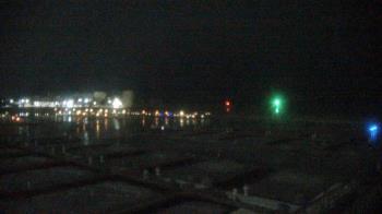 Weather camera view of Waukegan Harbor and Marina.