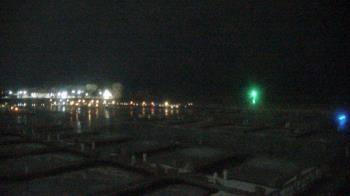 Weather camera view of Waukegan Harbor and Marina.