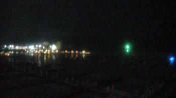 Weather camera view of Waukegan Harbor and Marina.