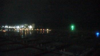 Weather camera view of Waukegan Harbor and Marina.