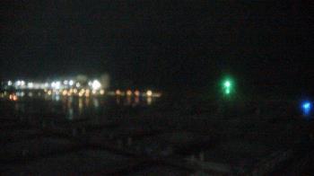 Weather camera view of Waukegan Harbor and Marina.