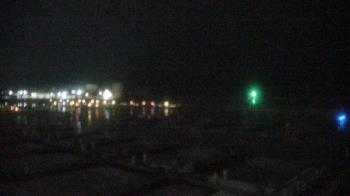 Weather camera view of Waukegan Harbor and Marina.