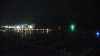 Weather camera view of Waukegan Harbor and Marina.