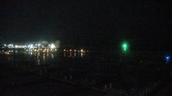 Weather camera view of Waukegan Harbor and Marina.