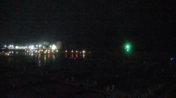 Weather camera view of Waukegan Harbor and Marina.