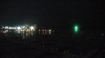 Weather camera view of Waukegan Harbor and Marina.