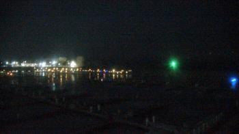 Weather camera view of Waukegan Harbor and Marina.