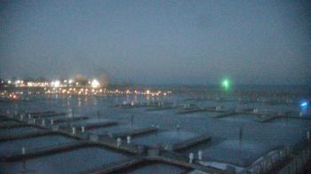 Weather camera view of Waukegan Harbor and Marina.