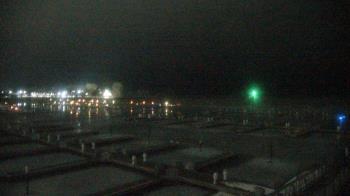 Weather camera view of Waukegan Harbor and Marina.
