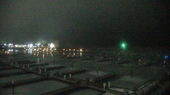 Weather camera view of Waukegan Harbor and Marina.