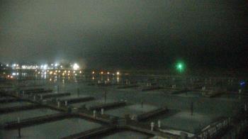 Weather camera view of Waukegan Harbor and Marina.