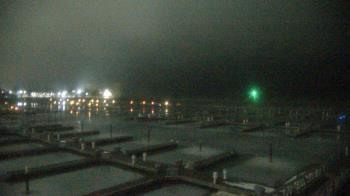 Weather camera view of Waukegan Harbor and Marina.
