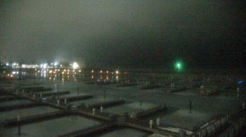 Weather camera view of Waukegan Harbor and Marina.