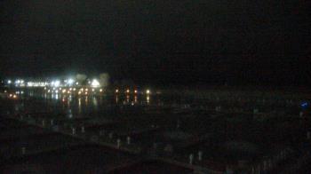 Weather camera view of Waukegan Harbor and Marina.