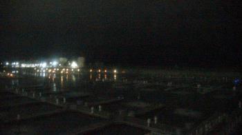 Weather camera view of Waukegan Harbor and Marina.